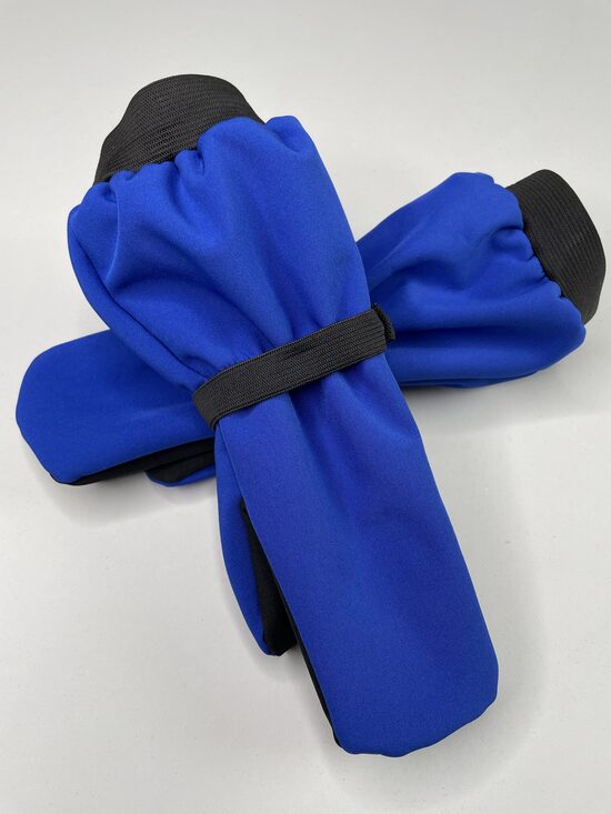 Softshell cimdi zili. Garie