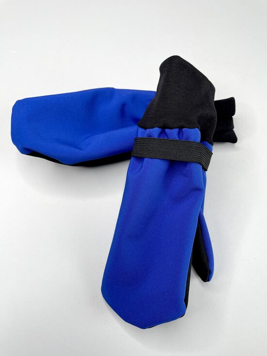 Starpsezonu Softshell cimdi zili. Īsie