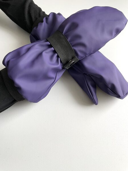 Violeti ūdensnecaurlaidīgi cimdi ar Flīsa oderīti