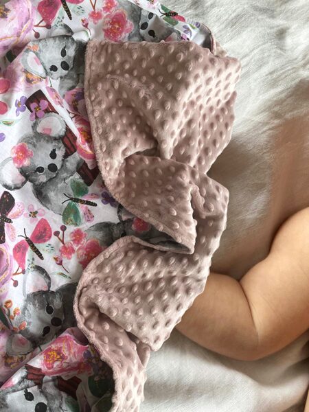 Minky sedziņa pandas