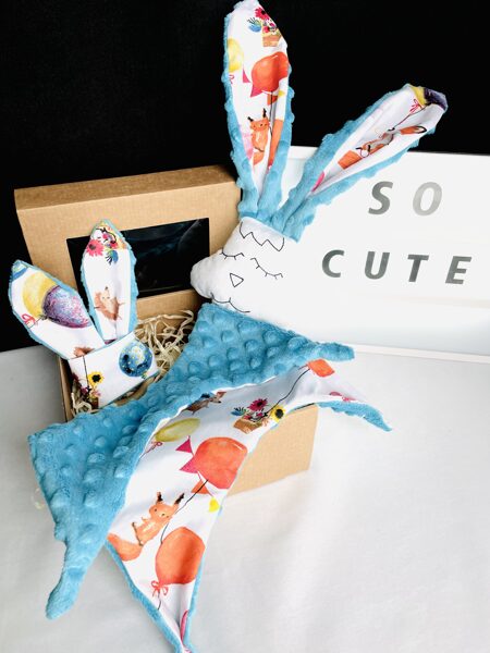 Mīļlupatiņa ar graužamriņķi baloni ar zilu