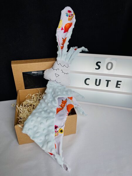 Miega lupatiņa bez graužamriņķi baloni ar gaiši zilu