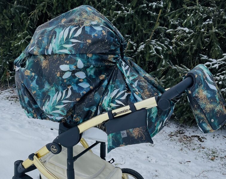 Lietus plēve ratiem zaļa